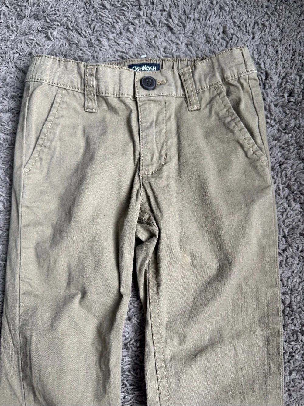OshKosh B'gosh Tan Straight Leg Chinos